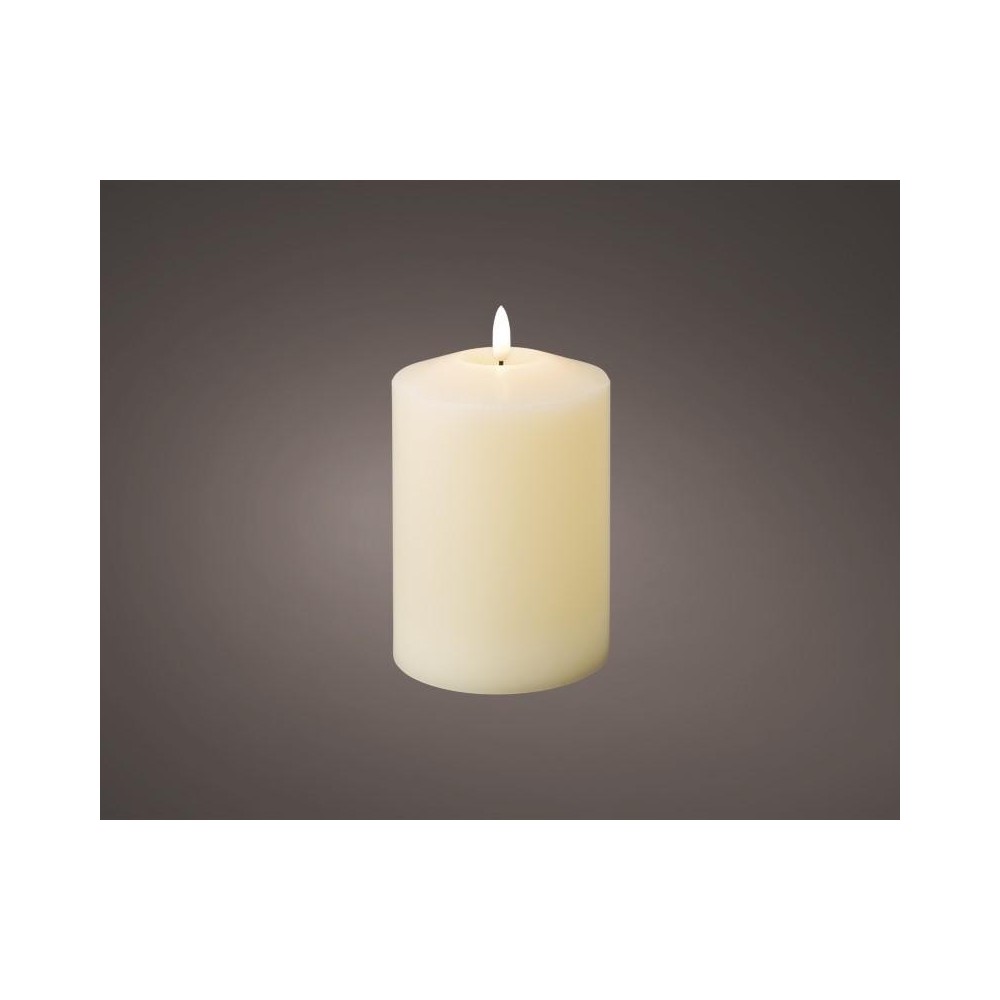 CANDELA LED AVORIO H.16.5XD.10 CM.